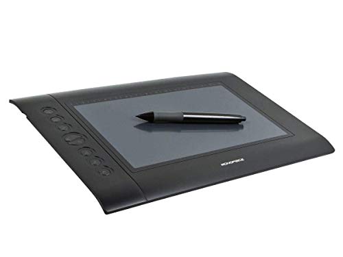 110594 10 x 6.25-inch Graphic Drawing Tablet (4000 LPI, 200 RPS, 2048 Levels),10 x 6.25 5080 LPI, Black