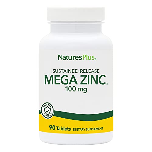 NaturesPlus Mega Zinc 100 mg Sustained Release - 90 Tab