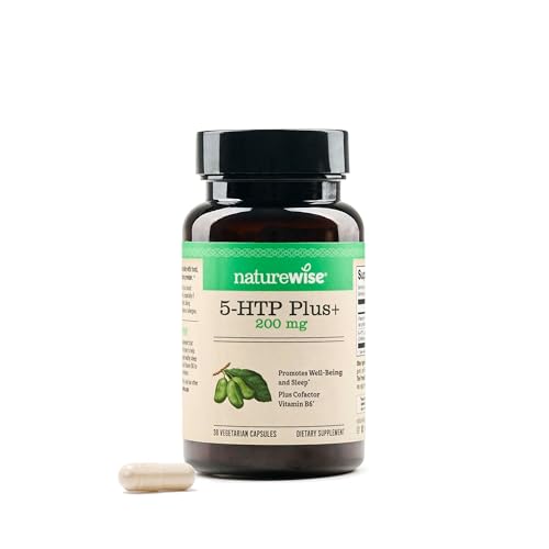 NatureWise 5-HTP 200mg Supplement from Griffonia Seeds 