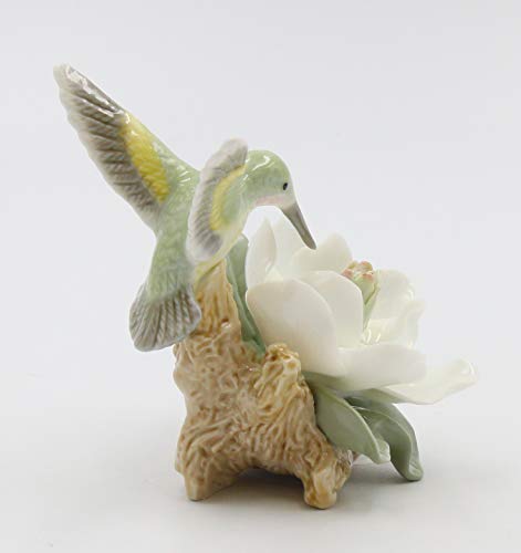 96402 Hummingbird with Magnolia, Green