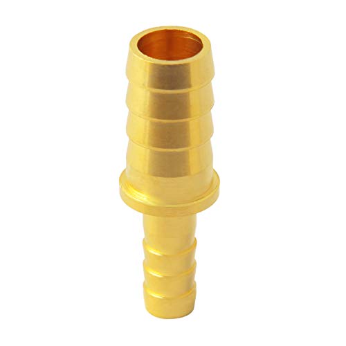 Metaland Brass Hose Barb Reducer, 5/8 to 3/8 Hose ID, R