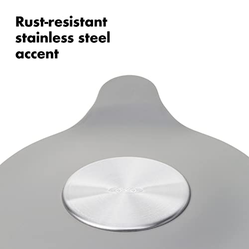Good Grips Silicone/Stainless Steel Tub Stopper, Grey