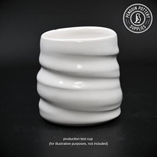 - Glossy Opaque White - Mid Fire Glaze, High Fire Glaze, Cone 5-6 for Mid Fire Clay, High Fire Clay - Ceramic Glaze Pottery (1 Pint | 16 oz | 473 ml)