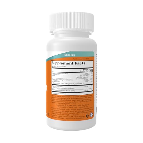 NOW Foods Supplements, Iron Complex, Non-Constipating*,