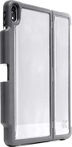 Dux Shell, Sleek case for Apple iPad Pro 12.9 (3rd Gen) Supports Apple Keyboard Folio - Black (stm-222-221L-01)