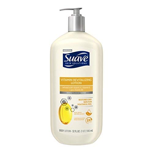 Skin Solutions Body Lotion Revitalizing with Vitamin E, 32 Fl Oz, Pack of 1