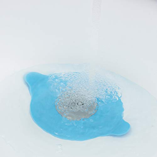 Silicone Tub Stopper - Bathtub Drain Plug for Bathroom, Kitchen and Laundry - White