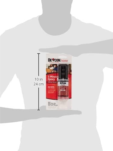 20845 Home 5 Minute 0.84 oz, 1-Pack, Clear High Strength Epoxy Anchoring Adhesive