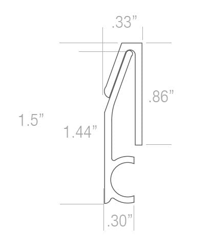 Hangman - Professional French Cleat – For Mirrors, Pict