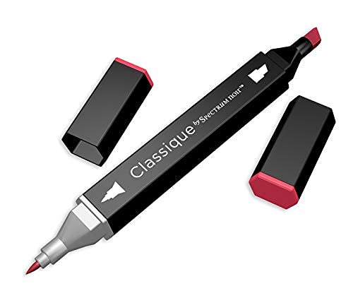 Spectrum Noir Classique Blend Alcohol Marker Dual Nib Pens Set-Reds-Pack of 6