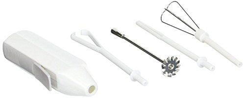 Norpro Cordless Mini Mixer, 5 Piece Set, One Size, Whit