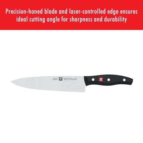Twin Signature 3-pc German Knife Set, Razor-Sharp, Made in Company-Owned German Factory with Special Formula Steel perfected for almost 300 Years, Dishwasher Safe