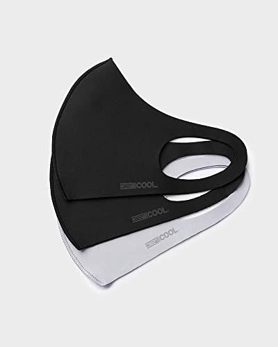 32° Degrees 3 Pack Unisex Adult Cloth Face Mask, Large