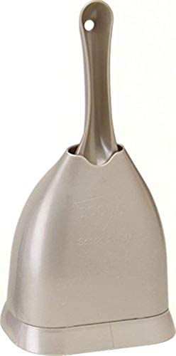 Scoop N&#39; Hide Cat Litter Scoop with Discreet Litter Scoop Holder, Brushed Nickel