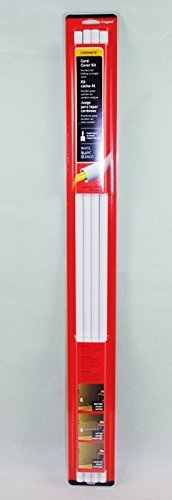 Legrand - Kit Cordmate, Organizer and Hider, Cover, Concealer, and Protector for Wall, Single Cord, CMK10, Paintable