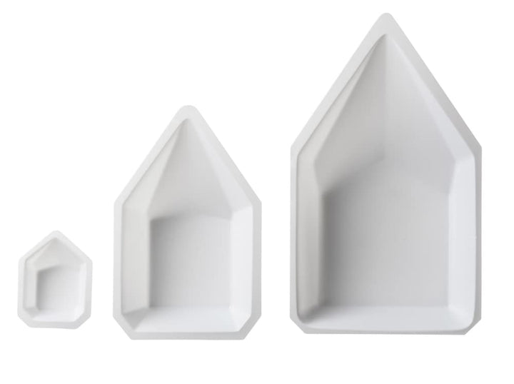 Pour Boat Weighing Dishes, Small-Sized, 14 mL Capacity, Polystyrene, Disposable, White, 43mm Length x 58mm Width x 13mm Depth (Pack of 500)
