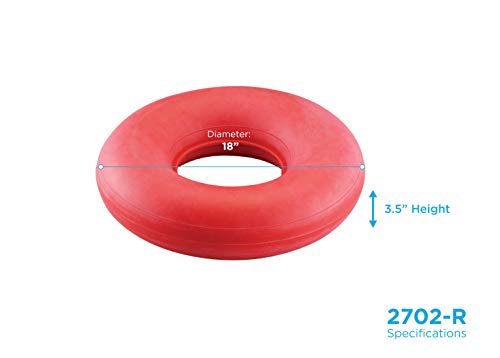 NOVA Inflatable Donut Cushion, Easy to Inflate and Defl