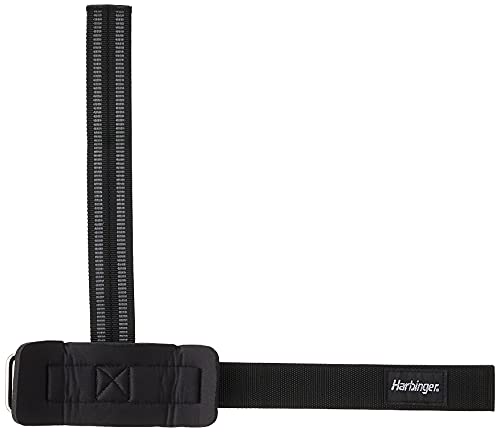 360531 Big Grip No-Slip Nylon Lifting Straps with DuraGrip (Pair), Pro, Black, 11.5 inches