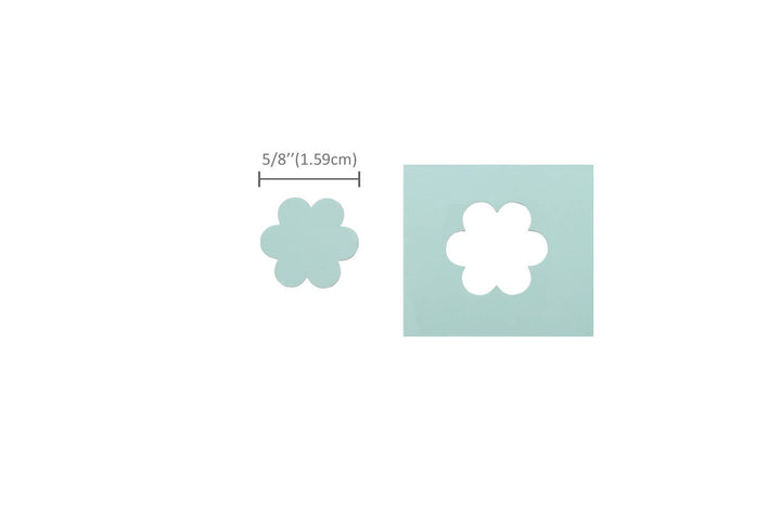 Bira Craft 5/8 inch Flower Shape Lever Action Craft Punch for Paper Crafting Scrapbooking