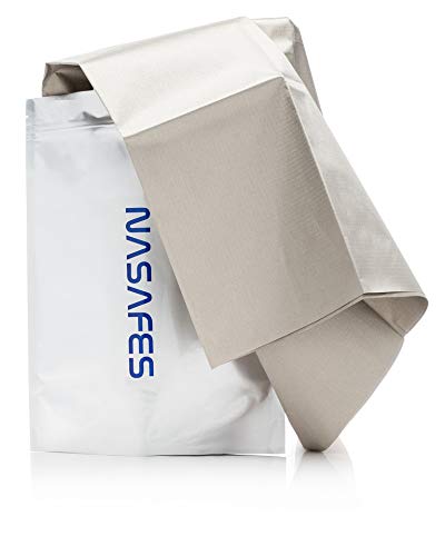 Emf Protection Fabric, Conductive Fabric, Faraday Fabric, Conductive Thread, Emf Protection Cell Phone, Emf Blocker, Emf Shielding, Anti Radiation, RFID Fabric, Rf Shield, WiFi Blocker 36.2 X 42.4