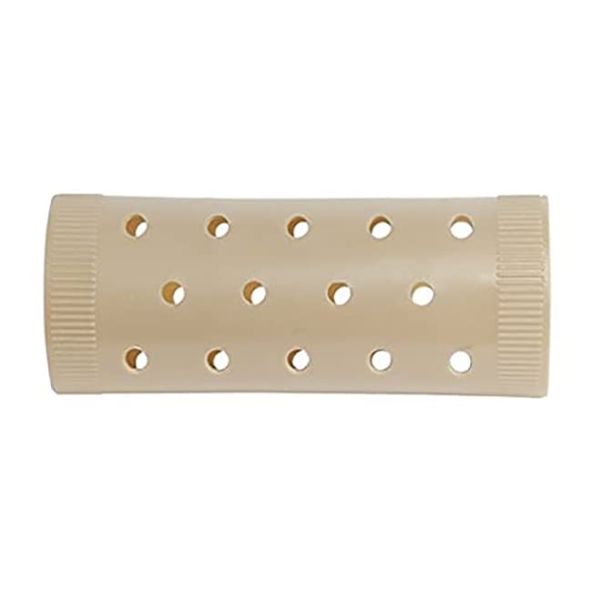 Magnetic Hair Rollers, Beige, 1 1/8 Inch