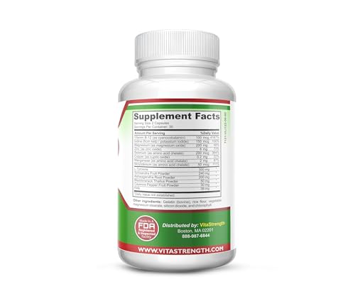 Thyroid Support - Complete Formula to Support Energy Levels with Iodine, Bladderwrack, Kelp, B12 & More- Thyroid Energy: Boost T4 to T3 Supplement - Non-GMO