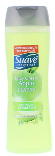 Suave, Essentials Juicy Green Apple Shampoo and Conditioner, 15 Fl Oz