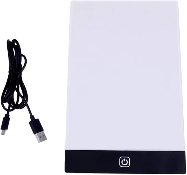 A5 Led Drawing Tablet Thin Art Stencil Drawing Board Light Box Tracing Table Pad, 3 Level Brightness for Artists Drawing Sketching Animation and 5D DIY Diamond Painting