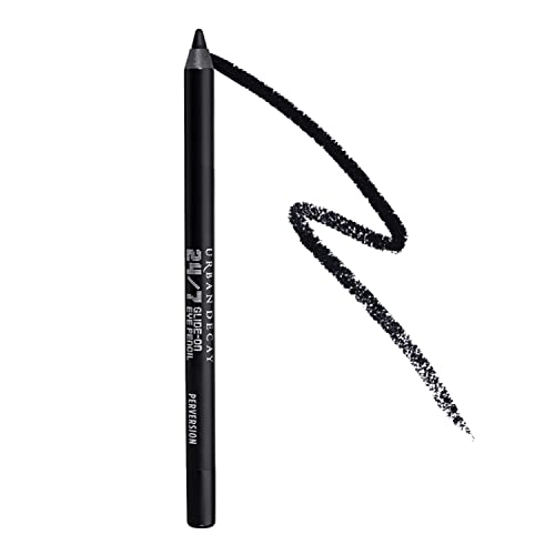 24/7 Glide-On Waterproof Eyeliner Pencil (Perversion - Blackest Black Matte), Smudge-Proof, Transfer-proof, Long-lasting Colored Eye Liners, Hydrating Vitamin E, Cruelty-free - 0.04 oz