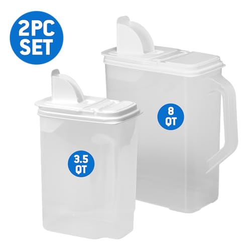 Buddeez Pet Food Storage Containers - 2 Count Bird Seed
