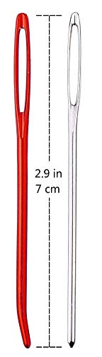 Size 6.5mm 7.0mm 8.0mm 9.0mm 10.0mm Crochet Hooks Set Ergonomic Grip Soft Handles Aluminum Crochet Hook Size K L M N/P in Case