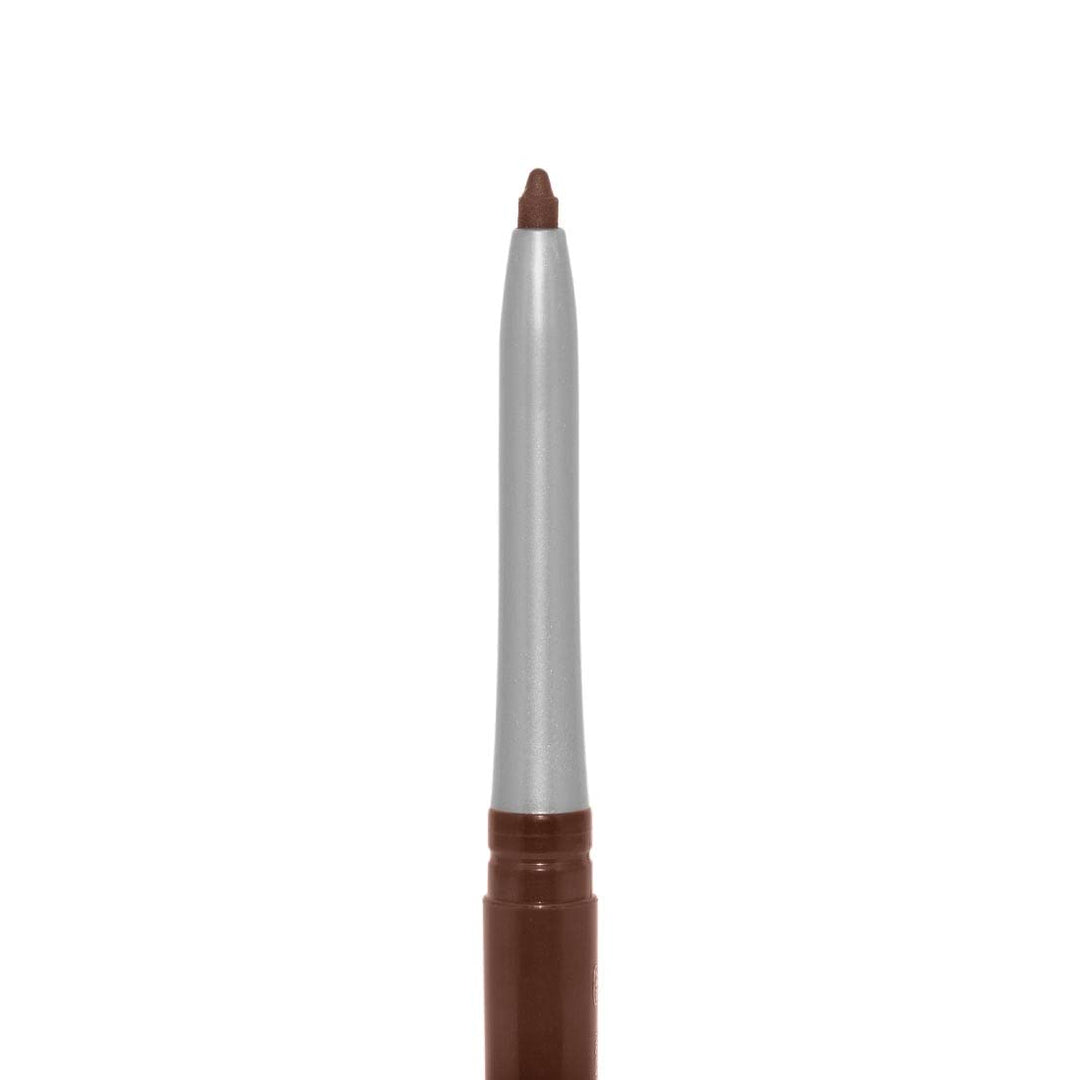 Retractable Waterproof Lip Liner High Pigmented and Creamy Color Slim Twist Up Smudge Proof Formula with Long Lasting All Day Wear No Sharpener Required, Coffee, 1 Count