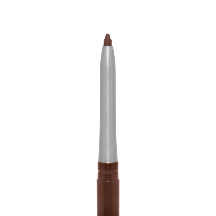 Retractable Waterproof Lip Liner High Pigmented and Creamy Color Slim Twist Up Smudge Proof Formula with Long Lasting All Day Wear No Sharpener Required, Coffee, 1 Count