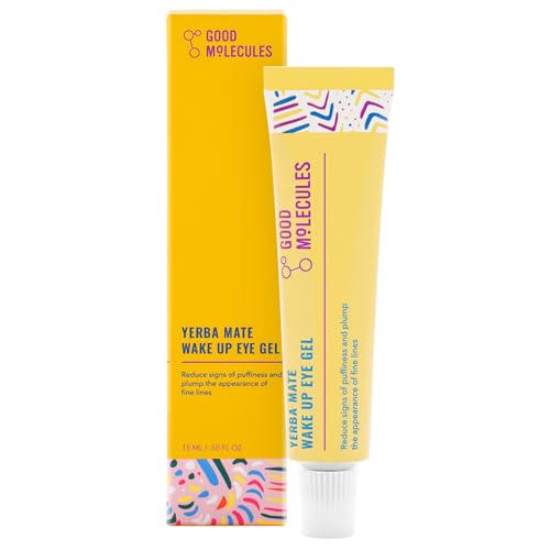 Yerba Mate Wake Up Eye Gel - Yerba Mate, Hyaluronic Acid and Caffeine to Hydrate, Minimize Puffiness and Swelling - Skincare for Face