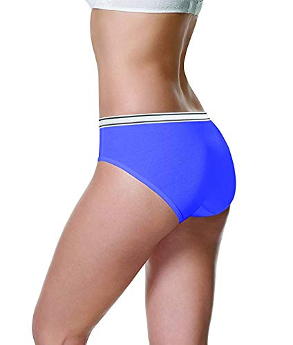 Womens Pack, Soft Cotton Hipsters, Underwear (Colors May Vary) Hipster-panties, Fashion Color Mix 2, 5 US