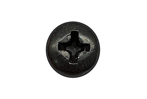 014973174019 174019 Machine Screw, 6-32 x 2, Black, 20