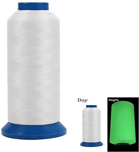 3000Yards / 2700M Glow in The Dark Embroidery Thread (White)