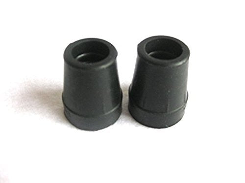 Harvy 1/2 Heavy Duty Black Rubber Replacement Cane Tip.