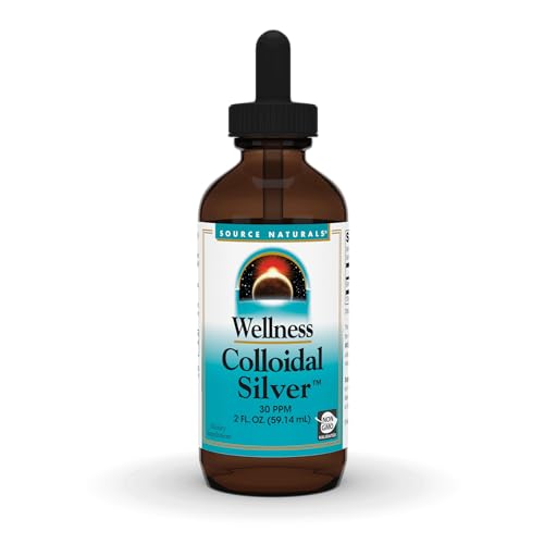 Source Naturals Wellness Colloidal Silver 30 ppm, Suppo