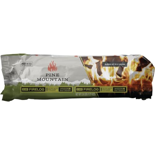 Traditional Firelog, 2-Hour Burn Time, 1 Log