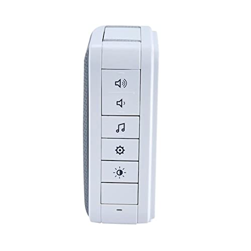Honeywell Home RDWL313A2000/E Doorbell Portable Wireless Doorbell & Push Button-3 Series, Gray