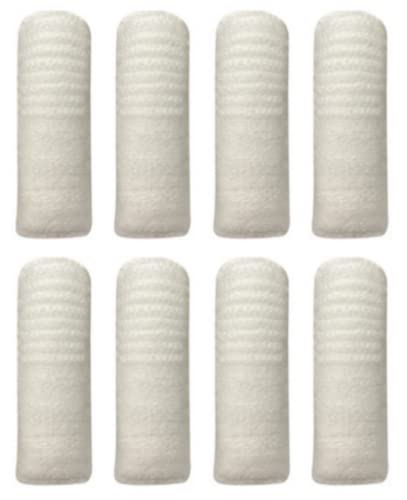 4 Sets White Dog and Cat Toothbrush,1 Set for Two Fingers,Fingers Dog Toothbrushes for Dog Dental Care and Dog Teeth Cleaning, Comfortable, Durable and Washable