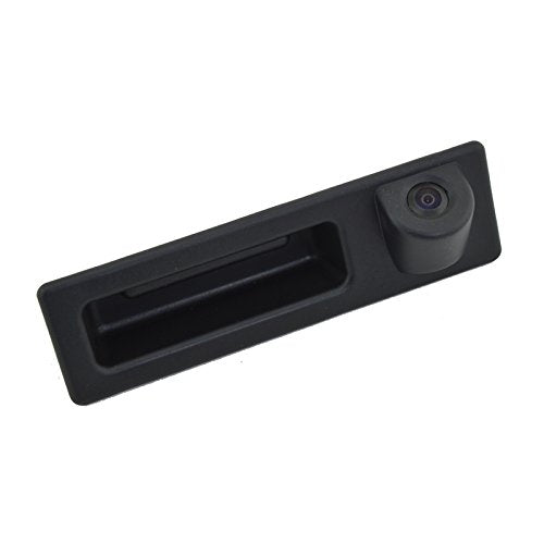 YuYue CCD HD Car Trunk Handle Camera Rear View Camera for BMW 3 5 X3 Series F10 F11 F25 F30 X5 X1 E82 E88 E84 E90 E91 E92 E93 E60 E61 E70 E71 E72(2011-2015) New Parking Backup