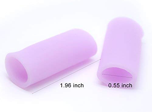 Povihome Finger Sleeve Protector Silicone Thumb Protect