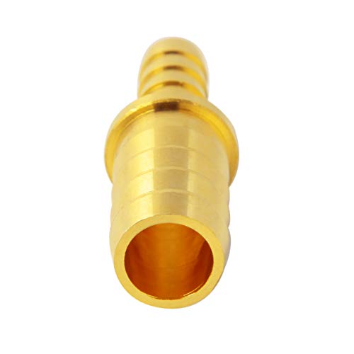 Metaland Brass Hose Barb Reducer, 5/8 to 3/8 Hose ID, R