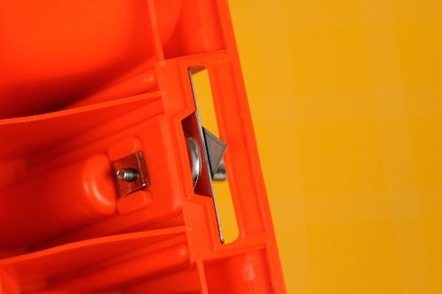 NT Professional Mat Cutter, 45 Degree Bevel Mat Board Cutter, 1 Cutter (MAT-45P), Aluminum Die-Cast Grip, Red/Grey