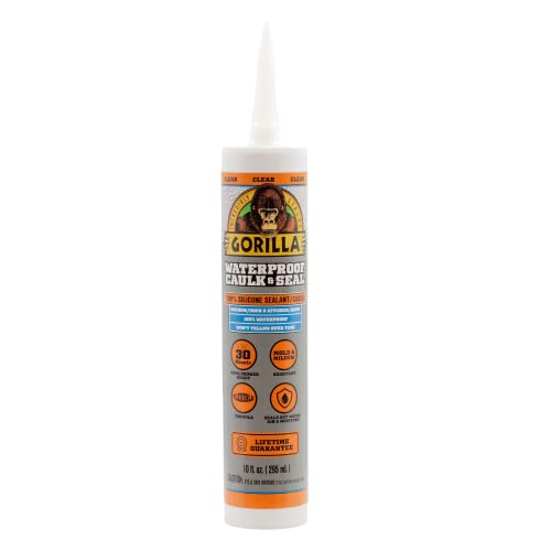 Sealant, 10.0 oz, Clear, w/Nozzle