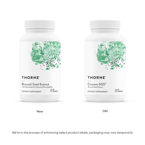 Broccoli Seed Extract (Formerly Crucera-SGS) for Antioxidant Support - Sulforaphane Glucosinolate (SGS) - 60 Capsules