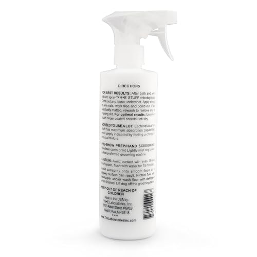Leave-In Dog Conditioner and Detangler Spray | 16oz Ready to Use | Perfect Solution for Managing Matted Dog Hair | Top Rated Dog Detangling and Dematting Spray