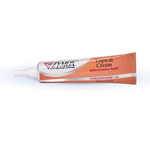 Veterinarian Strength Topical Cream with 1% Hydrocortisone for Dogs and Cats, 1oz